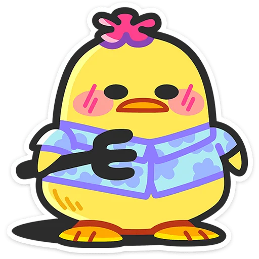 Sticker lucky_ducky_vk - 1