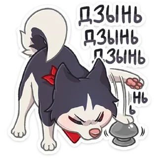 Стикер Лаки от @TgSticker - 5