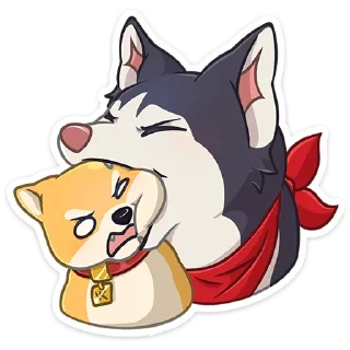 Стикер Лаки от @TgSticker - 11