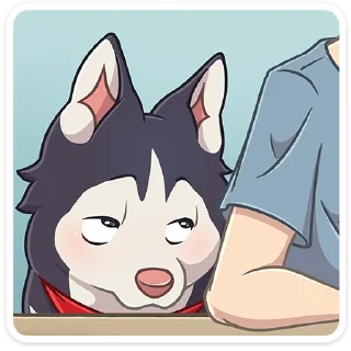 Стикер Лаки от @TgSticker - 4