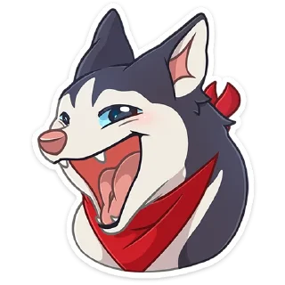 Стикер Лаки :: @stickroom - 2