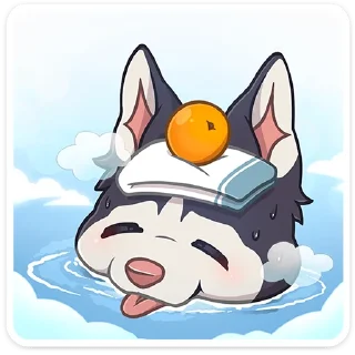 Стикер Лаки :: @stickroom - 9