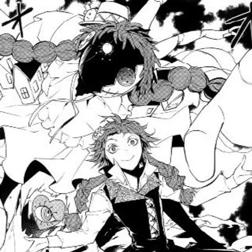 sketch illustration anime