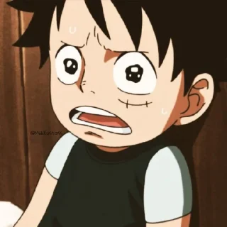 Стикер ༊*·˚ monkey D luffy @SEXXIESTANGEL - 10