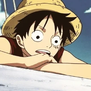 Стикер ༊*·˚ monkey D luffy @SEXXIESTANGEL - 5