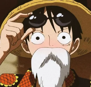 Стикер ༊*·˚ monkey D luffy @SEXXIESTANGEL - 9