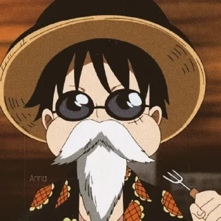 Стикер ༊*·˚ monkey D luffy @SEXXIESTANGEL - 6