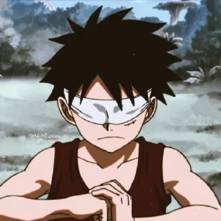 Стикер ༊*·˚ monkey D luffy @SEXXIESTANGEL - 1