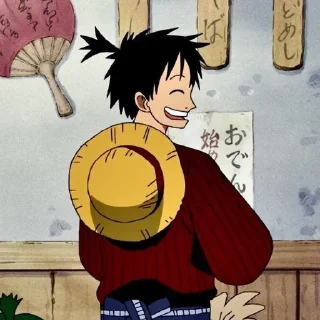 Sticker луффи соло by: @amiixxank - 4