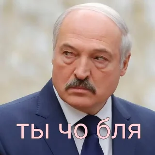 Sticker Лукашенко 🥴|| @gdzpohimii - 1