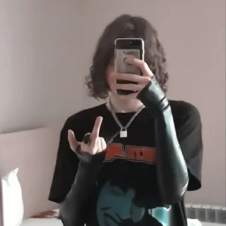 Sticker #юра авангард horny «🚬 by @lumicore_present - 4