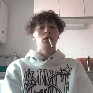 Sticker #юра авангард horny «🚬 by @lumicore_present - 7