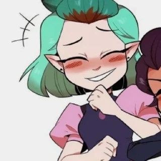 Стикер Луз и Эмити комфорт. - 3