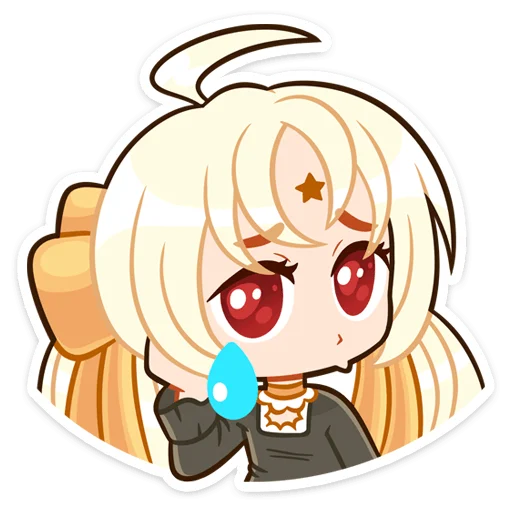 Sticker luni_vk - 1