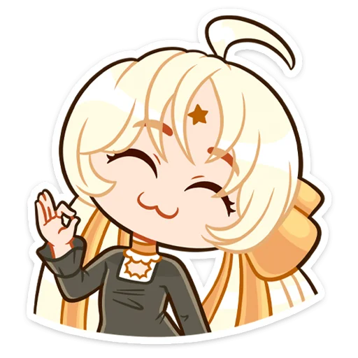 Sticker luni_vk - 1