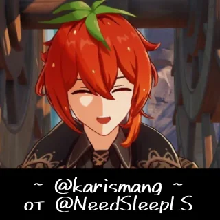 Стикер 🌚 || @karismang ~ @NeedSleepLS - 1