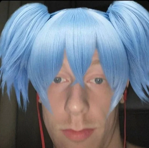 шиньон человеческое лицо чёлка