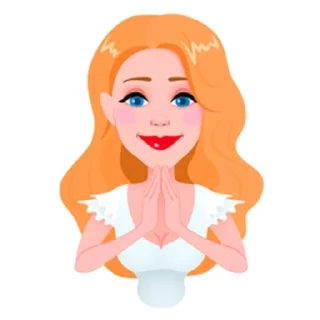 Стикер привет, пупсик 😘 - 1