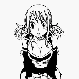 Стикер Lucy Heartflia @anime_sticks - 9