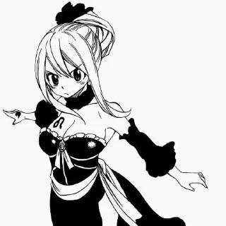 Стикер Lucy Heartflia @anime_sticks - 1