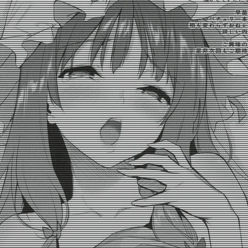 anime sketch drawing