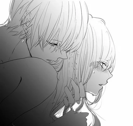 аниме эскиз иллюстрация