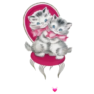 Стикер luv u♡ - 4