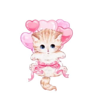 Стикер luv u♡ - 10