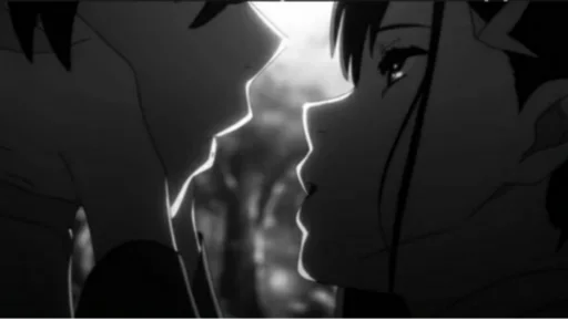 чёрный скриншот черно-белый