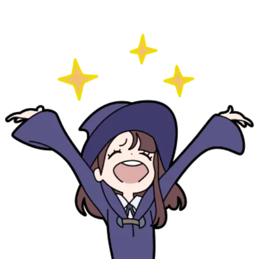 Стикер Little Witch Academia - 1