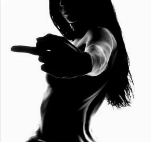 черно-белый эскиз