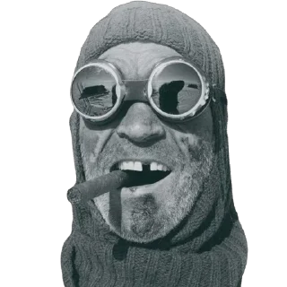 Sticker Лысая утка и друзья @MoiStikiBot - 1