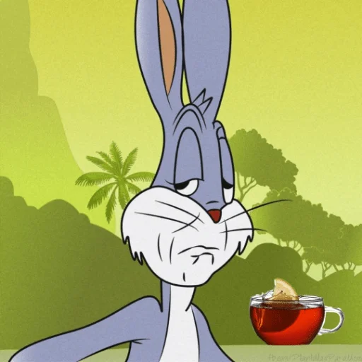 кролик рисование клипарт