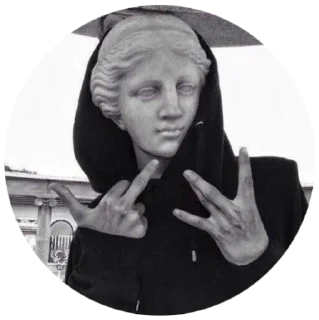 black and white human face person