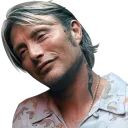 Sticker мадс миккельсен / ганнибал - 9