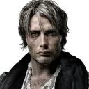 Sticker мадс миккельсен / ганнибал - 11