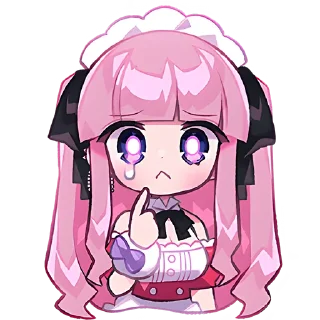 Sticker Моэру чан @Nyasticks - 6