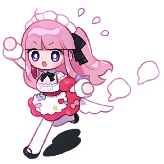 Sticker Моэру чан @Nyasticks - 9