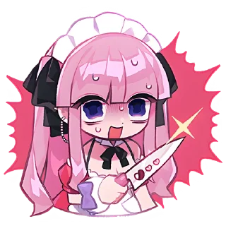 Sticker Моэру чан @Nyasticks - 4