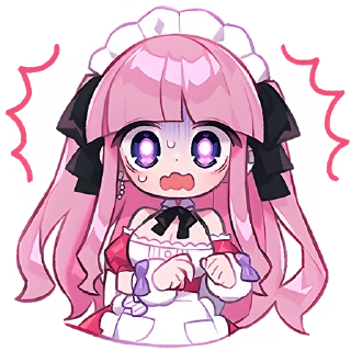 Sticker Моэру чан @Nyasticks - 7