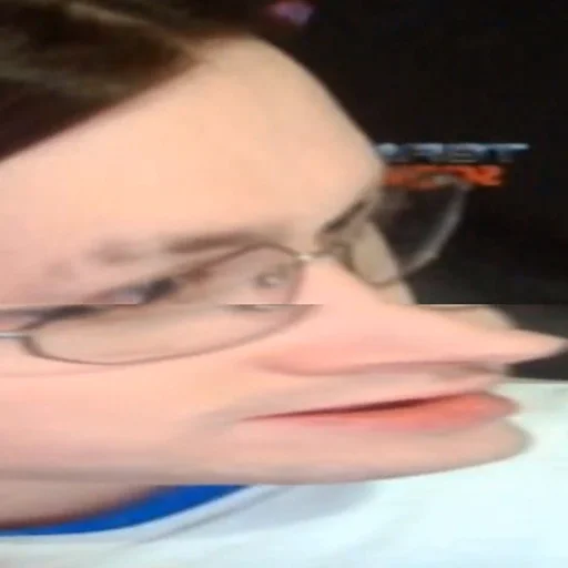 person indoor glasses