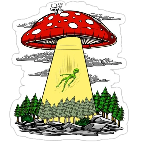 Стикер magic51mushroom - 1