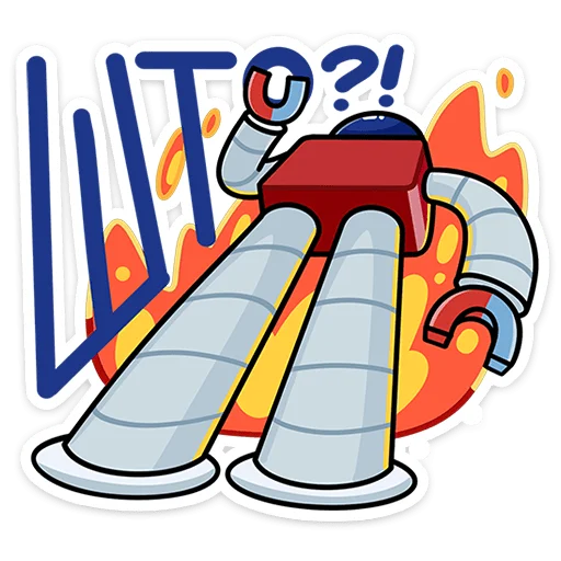 Стикер Робот М-3000 из Магнита @tgsticker - 11