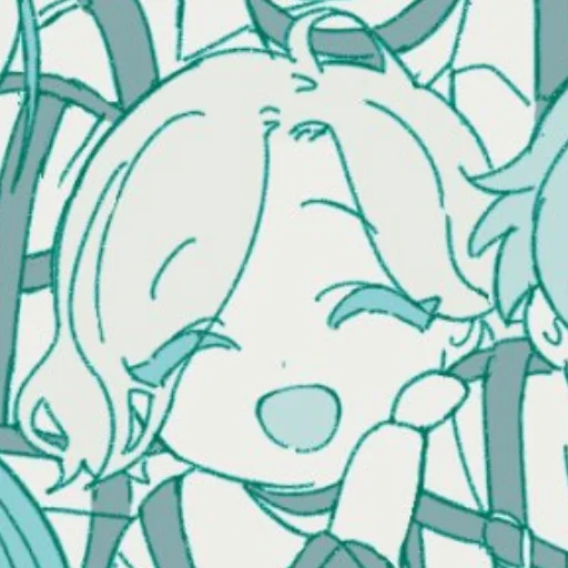 Стикер mahirushiinabbgrl006 - 1