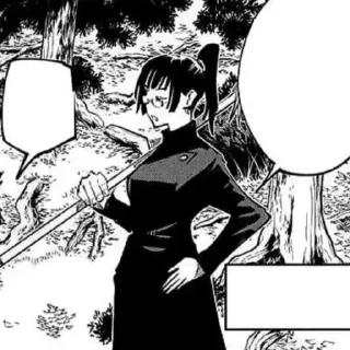 Sticker ⭑Maki Zenin — @fckmne - 9