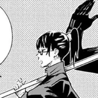 Sticker ⭑Maki Zenin — @fckmne - 10