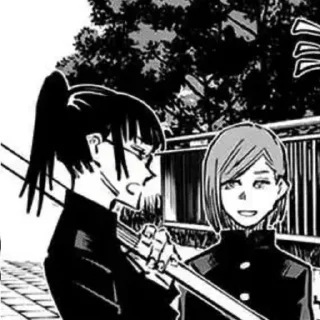 Sticker ⭑Maki Zenin — @fckmne - 3