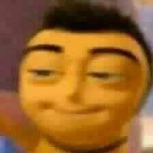 cartoon sketch human face