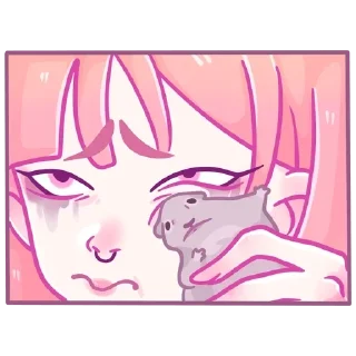 Sticker Малин без надписей @tgstickers - 0