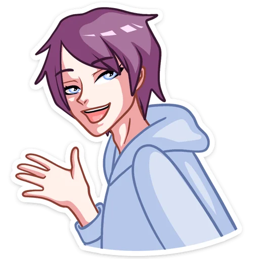 Стикер Мамору (@TgSticker) - 6